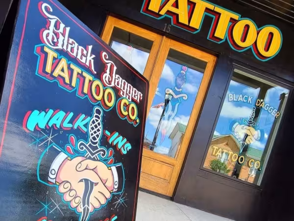 Black Dagger Tattoo Collective, tattoo shop in West Jefferson, OH