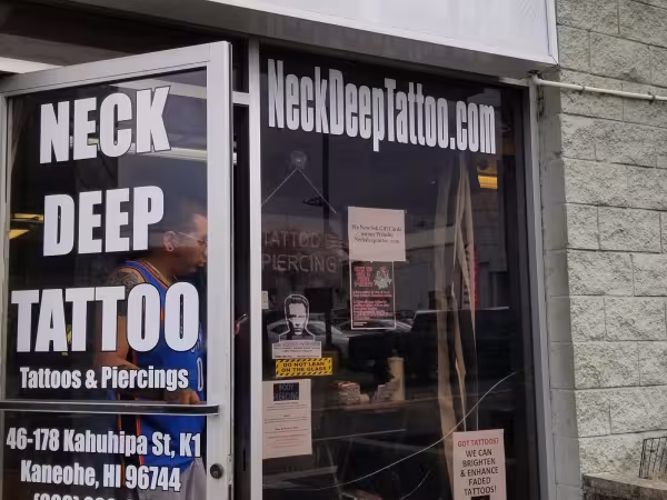 Neck Deep Tattoo, tattoo shop in Kaneohe, HI