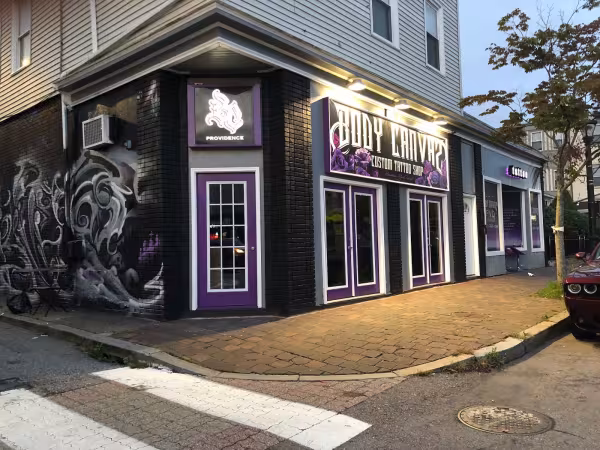 Body Canvas PVD Custom TATTOO Shop, tattoo shop in Providence, RI