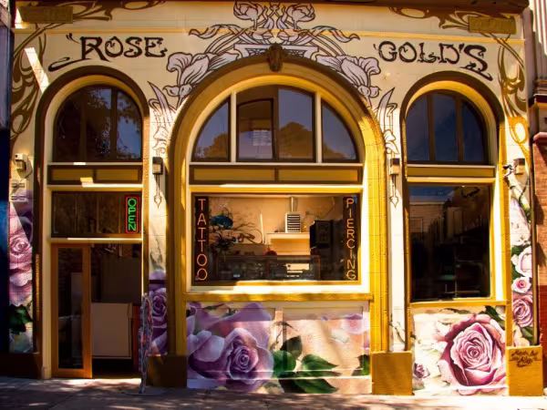 Rose Gold's Tattoo & Piercing, tattoo shop in San Francisco, CA