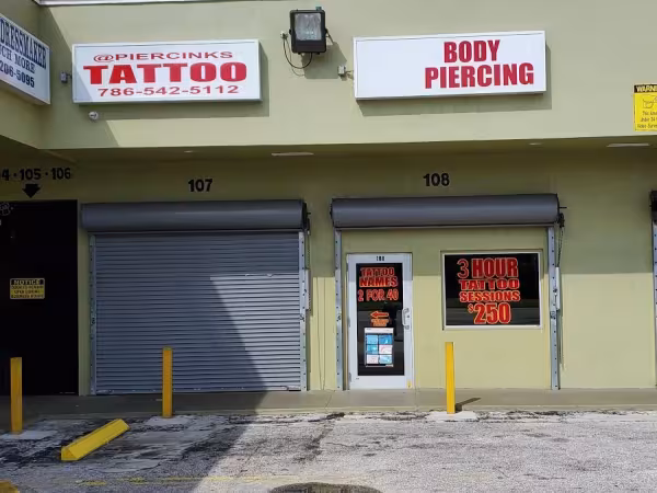Piercinks, tattoo shop in Miami, FL