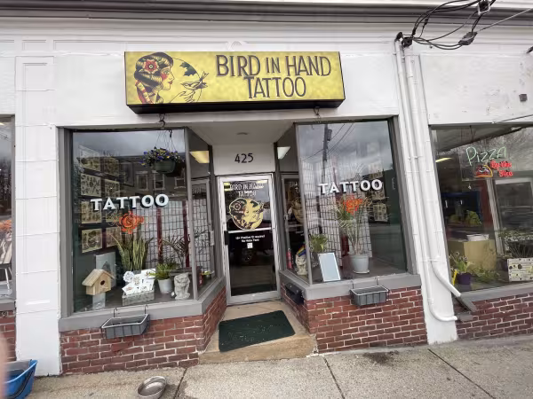 Bird In Hand Tattoo, tattoo shop in Auburndale, MA