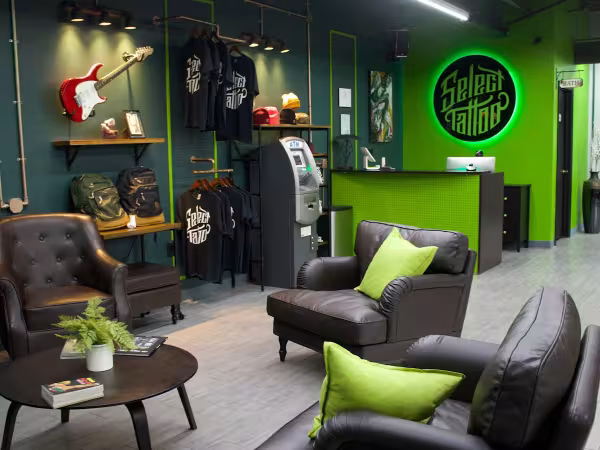Select tattoo studio, tattoo shop in Irving, TX