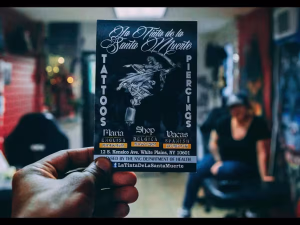 La Tinta De La Santa Muerte, tattoo shop in White Plains, NY