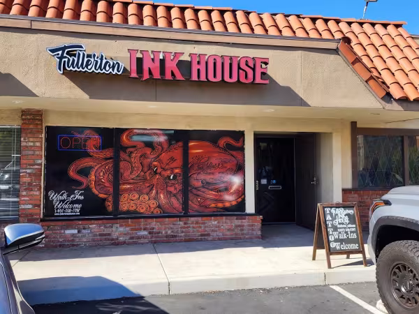 Fullerton Ink House, tattoo shop in Fullerton, CA