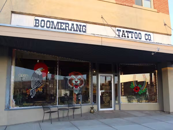Boomerang Tattoo Company, tattoo shop in Payette, ID