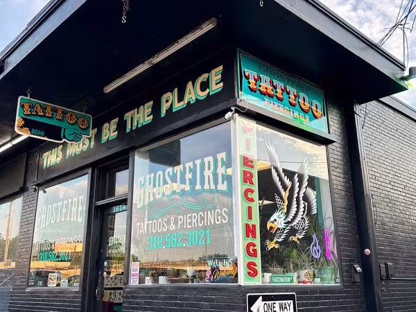 Ghostfire Tattoo and Piercing, tattoo shop in Shreveport, LA