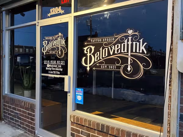Beloved ink tattoo studio, tattoo shop in Philadelphia, PA