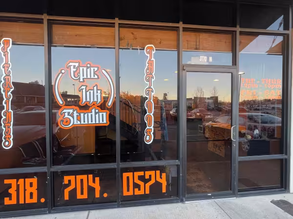 Epic Ink Studio, tattoo shop in Pineville, LA
