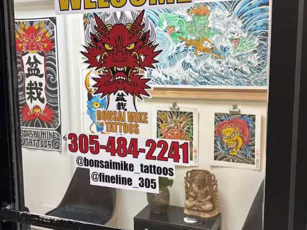 Bonsai Mike Tattoos, tattoo shop in Miami, FL