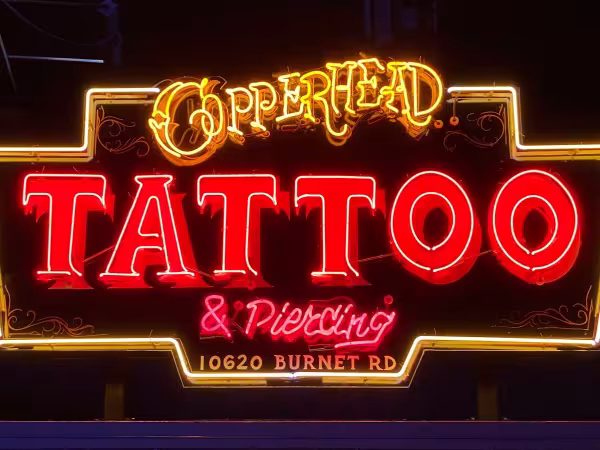 Copperhead Tattoo & Piercing, tattoo shop in Austin, TX