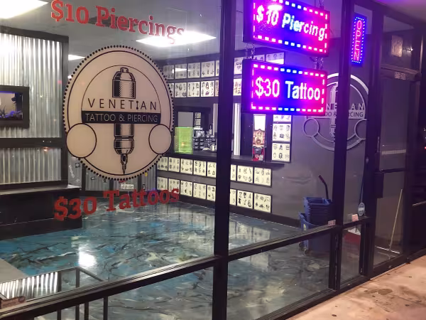 Venetian Tattoo & Piercing 2, tattoo shop in Houston, TX