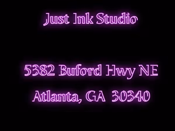 Just Ink Studio, tattoo shop in Atlanta, GA