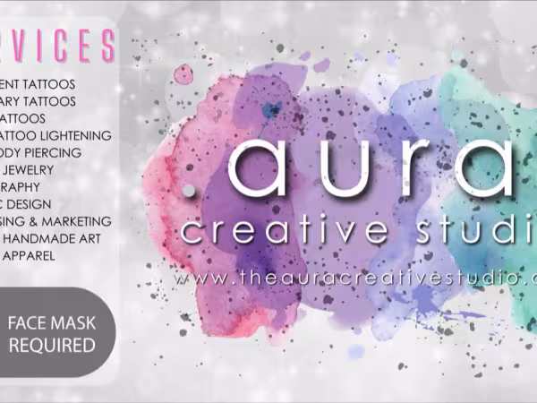 Aura Creative Studio, tattoo shop in Mill Creek, WA