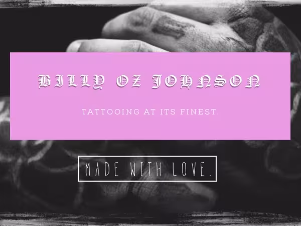 BillyOzJohnsonllc, tattoo shop in Bakersfield, CA