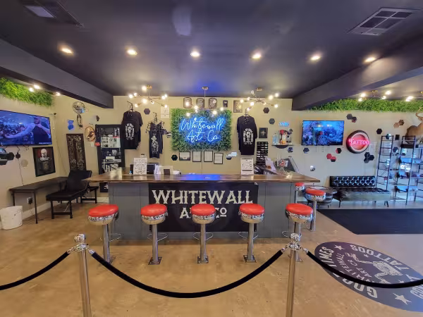 Whitewall Art Company, tattoo shop in Clarksville, TN