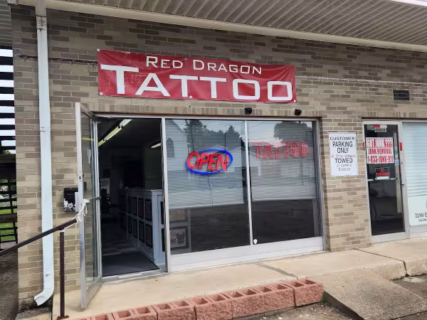Red Dragon Tattoo, tattoo shop in St Albans, WV