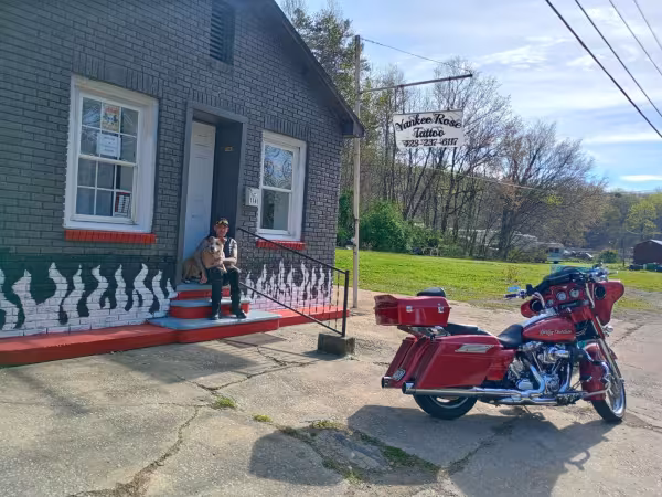 Yankee Rose Tattoo & Piercing, tattoo shop in Newport, TN