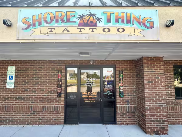 Shore Thing Tattoo, tattoo shop in Jacksonville, NC