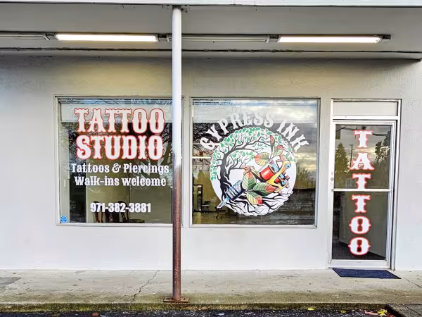 Cypress Ink, tattoo shop in Lacey, WA