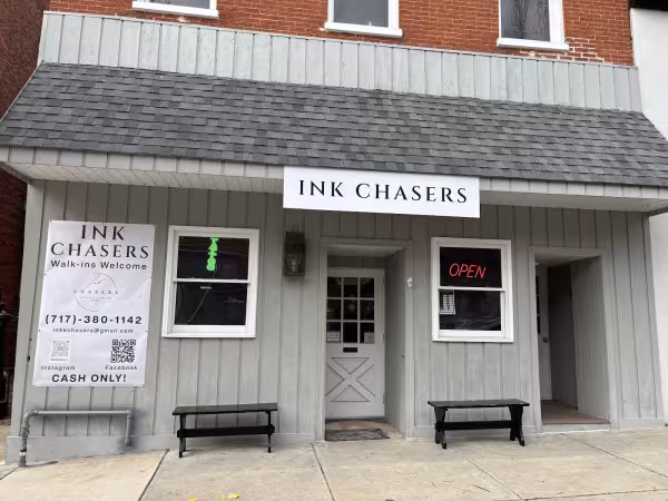 Ink chasers, tattoo shop in Columbia, PA