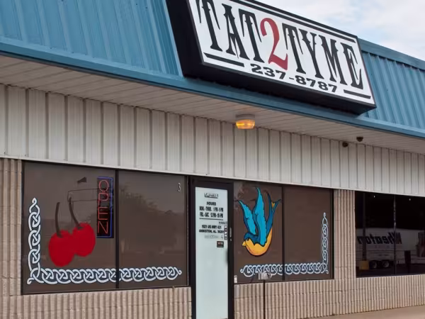 Tat2Tyme Tattoo Studio, tattoo shop in Anniston, AL
