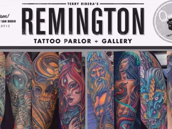 Remington Tattoo Parlor, tattoo shop in San Diego, CA