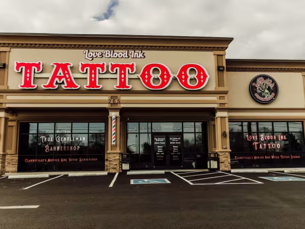 Love Blood Ink Tattoo, tattoo shop in Clarksville, TN