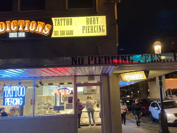 Addictions BodyArt Body Piercing & Tattoo, tattoo shop in Salem, OR