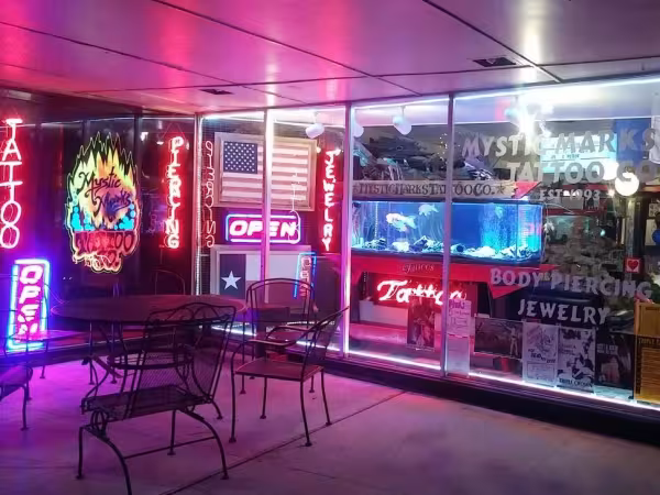 Mystic Marks Tattoo Co, tattoo shop in San Marcos, TX