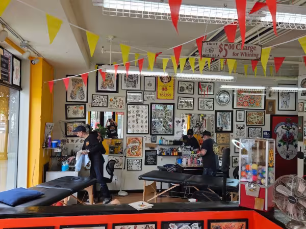 One Shot Tattoo, tattoo shop in San Francisco, CA