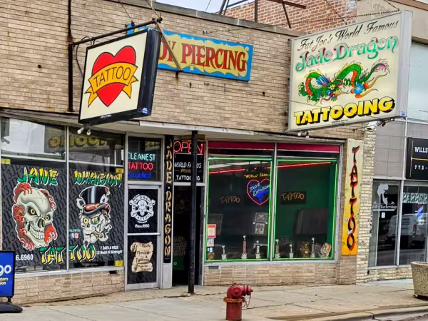 Jade Dragon Tattoo and Body Piercing, tattoo shop in Chicago, IL
