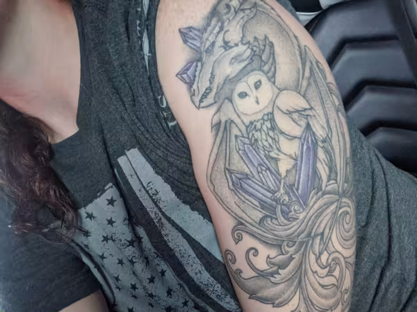 In the Flesh, tattoo shop in Dickinson, ND