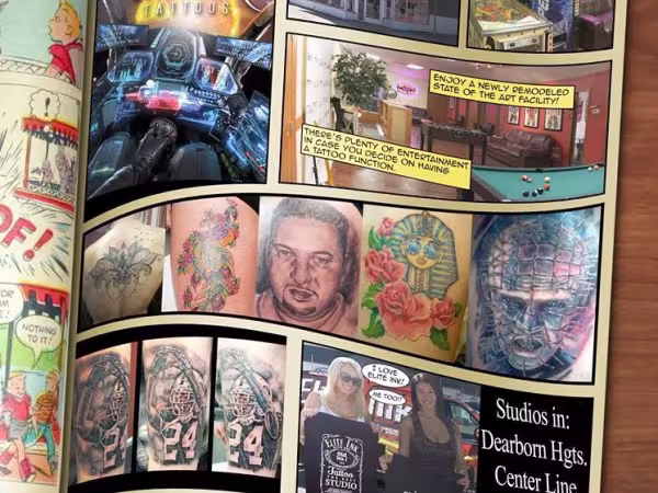 Elite Ink Tattoo Studios, tattoo shop in Dearborn Heights, MI