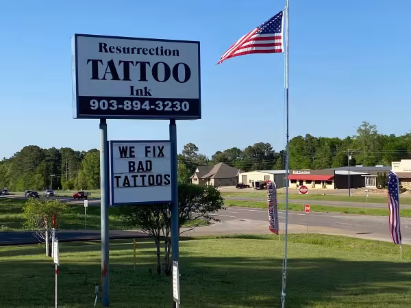 Resurrection Ink, tattoo shop in Tyler, TX