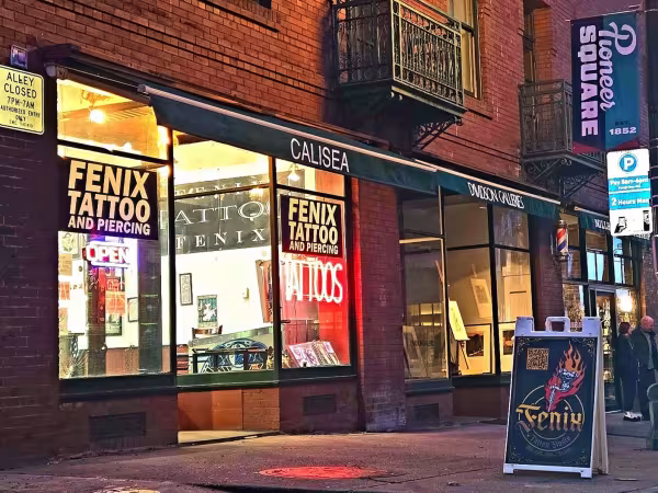 Fenix Tattoo and Piercing, tattoo shop in Seattle, WA