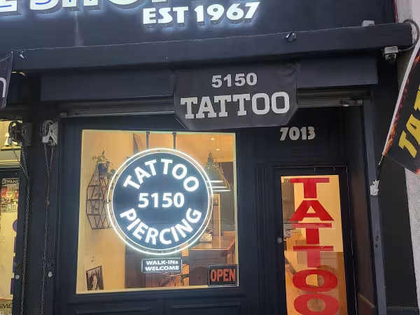5150 Tattoo & Body Piercing, tattoo shop in Reseda, CA