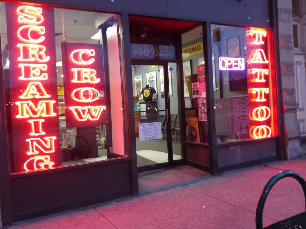 Screaming Crow Tattoo, tattoo shop in Homestead, PA