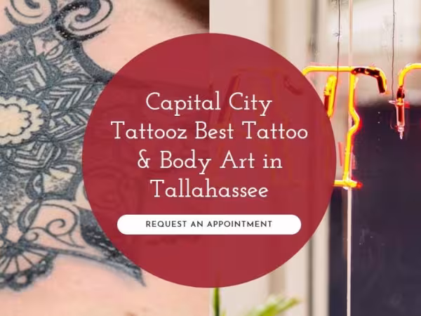 Capital City Tattooz, tattoo shop in Tallahassee, FL