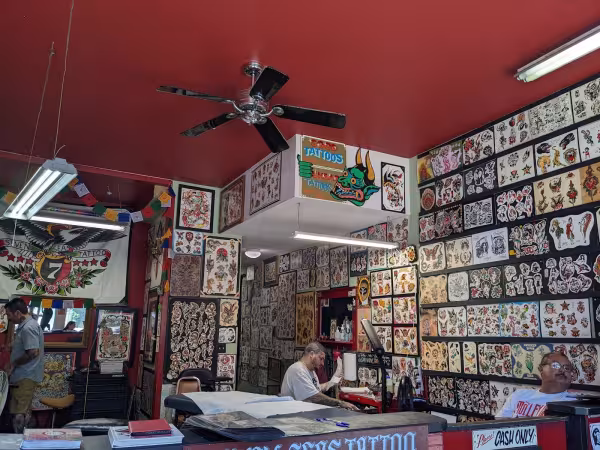 Seven Seas Tattoo, tattoo shop in San Diego, CA