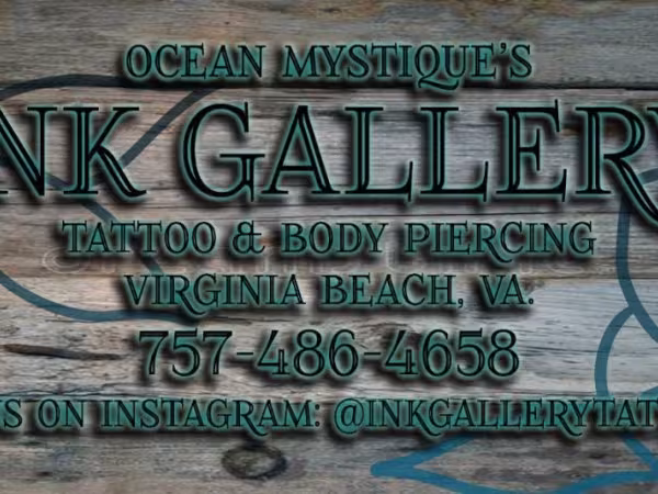 Ocean Mystique Ink Gallery, tattoo shop in Virginia Beach, VA