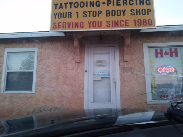 H & H Tattooing & Body Piercing, tattoo shop in Clovis, NM