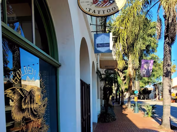 Golden Eagle, tattoo shop in Santa Barbara, CA