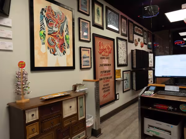Colorfast Studios, tattoo shop in Coral Springs, FL