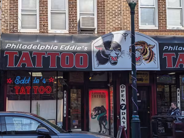 Philadelphia Eddie's Tattoo, tattoo shop in Philadelphia, PA
