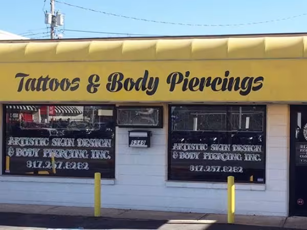 Artistic Skin Design and Body Piercing, tattoo shop in Indianapolis, IN